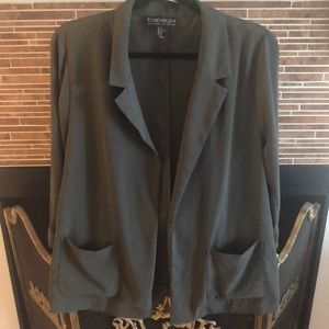 Forever 21 Olive Green Blazer